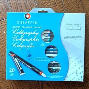 Sheaffer Classic Calligraphy Set Fountain Pens & Ink Cartridges (Booklet)